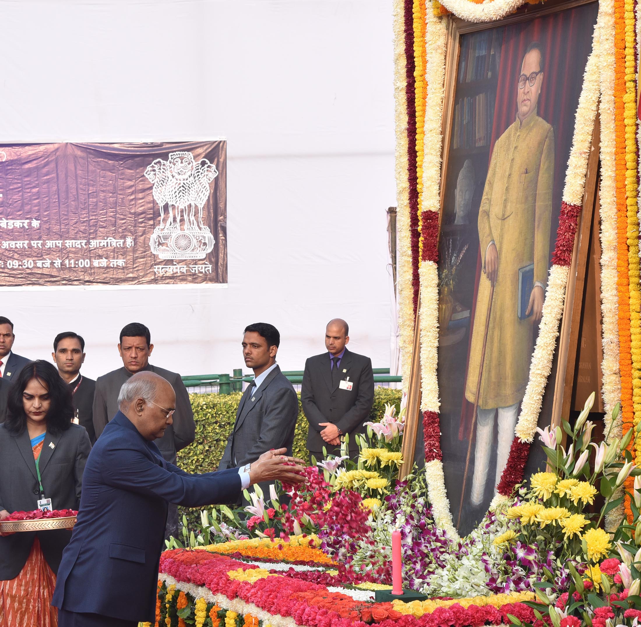Nation Pays Homage to Dr. B. R. Ambedkar on his 63rd Mahaparinirvan ...
